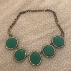 Banana Republic Green Statement Necklace